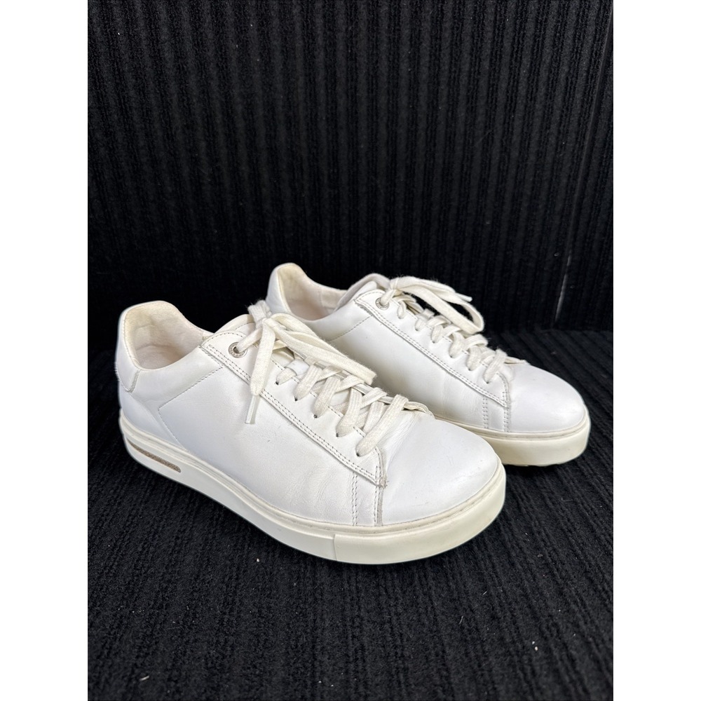 BIRKENSTOCK Women's Bend Low Top Leather Sneakers White 39 US 8